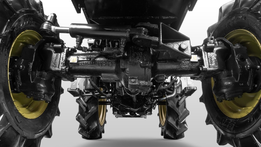 Минитрактор Solis-Gold | Солис-Голд 26 Mit 4x4 HST Radial agri 6,5.80-12 / 280-70 R-18 (с ПСМ)