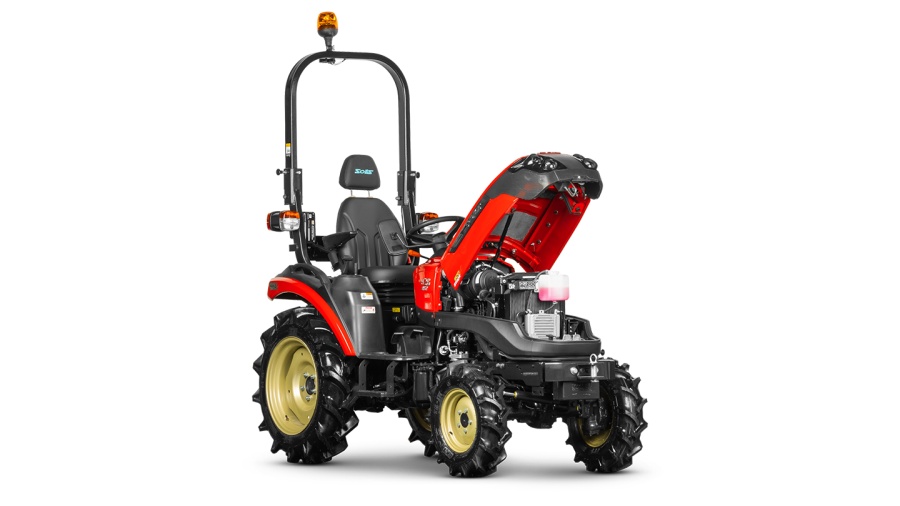 Минитрактор Solis-Gold | Солис-Голд 26 Mit 4x4 HST Radial agri 6,5.80-12 / 280-70 R-18 (с ПСМ)