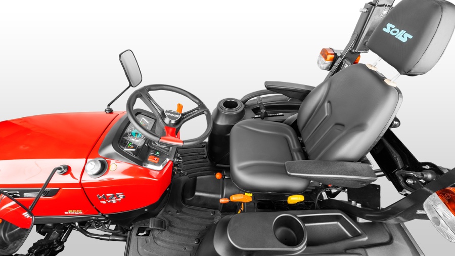Минитрактор Solis-Gold | Солис-Голд 26 Mit 4x4 HST Radial agri 6,5.80-12 / 280-70 R-18 (с ПСМ)