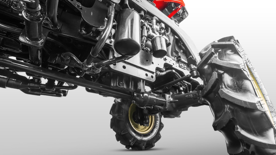 Минитрактор Solis-Gold | Солис-Голд 26 Mit 4x4 HST Radial agri 6,5.80-12 / 280-70 R-18 (с ПСМ)